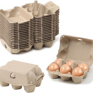 Egg Cartons Bulk by Dubtnion Sturdy Reusable Egg Trays-0