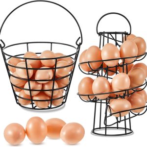 Zubebe Stainless Steel Egg Basket Handle Style-0