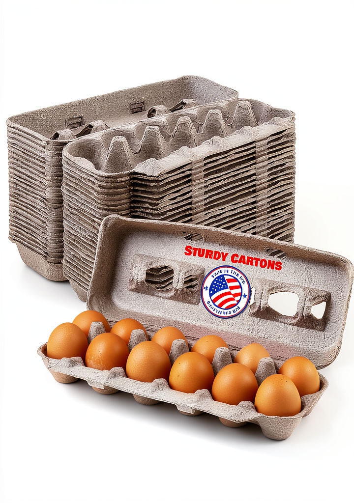 Custom printed egg cartons by MT Products
