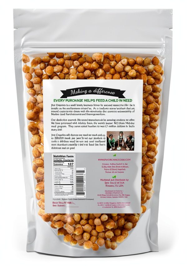 Spicy World Organic Chickpeas 4 Pound Bag Vegan Gluten Free-8