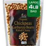 Spicy World Organic Chickpeas 4 Pound Bag Vegan Gluten Free-0
