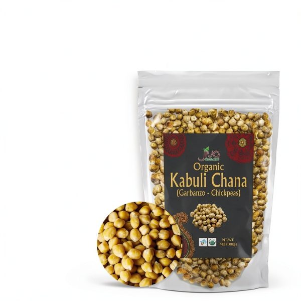 Spicy World Organic Chickpeas 4 Pound Bag Vegan Gluten Free-1