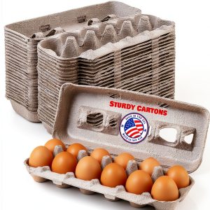 Egg Cartons by MT Products Standard Beige-0