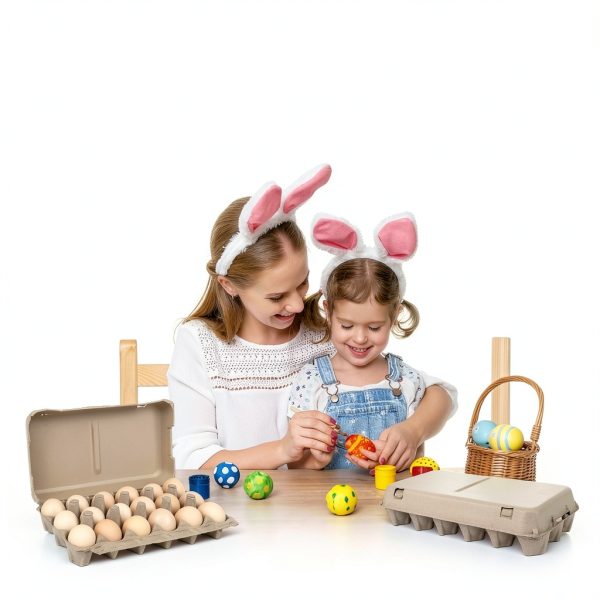 Paper Pulp Egg Cartons DecarDamai Stackable Basket-6