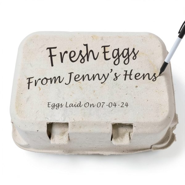 Pecking Order Paper Egg Cartons for Kitchen-3