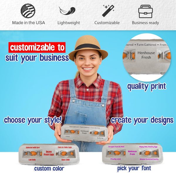 Customizable Egg Cartons by MT Products-2