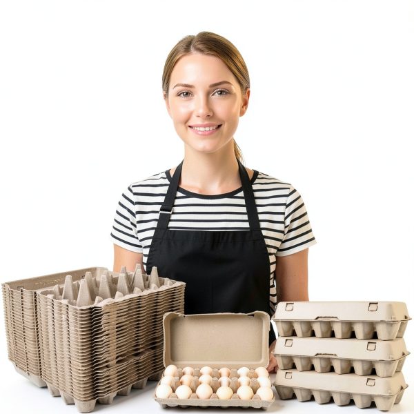 Paper Pulp Egg Cartons DecarDamai Stackable Basket-4