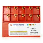11IRA55 Threading Carbide Insert - 55° Internal Partial Profile, CNC Lathe Tool for Steel, 10 PCS-0
