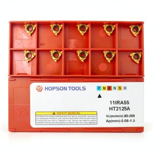 11IRA55 Threading Carbide Insert - 55° Internal Partial Profile, CNC Lathe Tool for Steel, 10 PCS-0