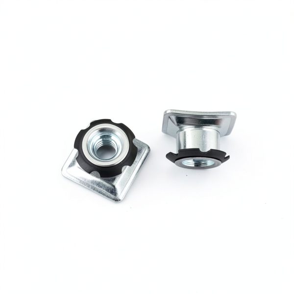 8Pcs Square Tubing Insert Metal Threaded Star 1/4-20 for 19mm OD 1.5mm-6