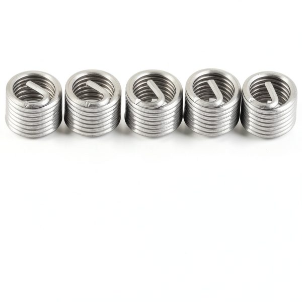 Walfront Stainless Steel Thread Repair Inserts M8 x 1.25 x 1.5D 50pcs-6