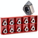 CNC Lathe Carbide Blade HARTWANA 16ER AG55 Threading Insert 10PCS-0