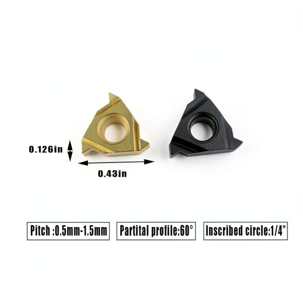1/2inch Hand HSMT12-12F11 Milling Cutter Carbide Inserts LAHDYFHOE-4