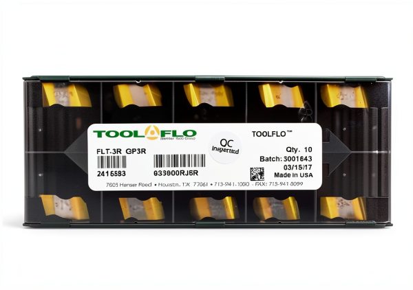 ToolFlo FLT 3R GP3R Coated Carbide 60° V Threading Inserts 10 Pack USA-0