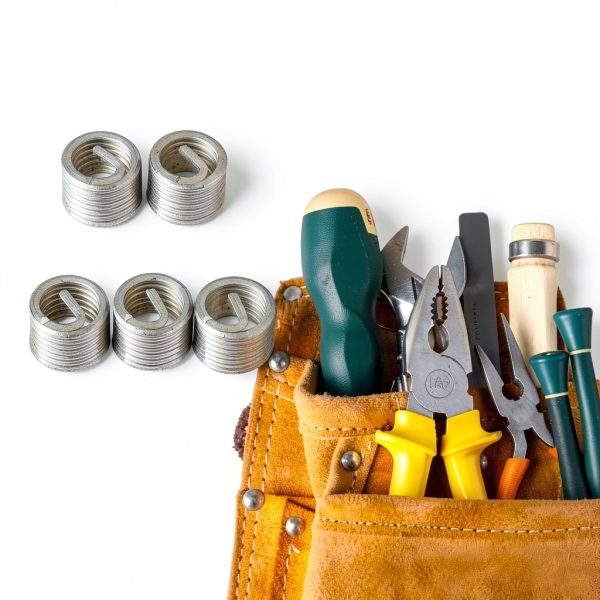 Walfront Stainless Steel Thread Repair Inserts M8 x 1.25 x 1.5D 50pcs-4
