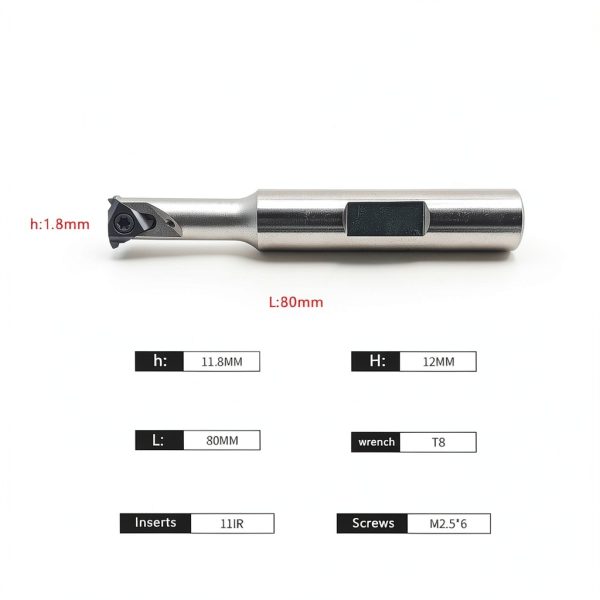 1/2inch Hand HSMT12-12F11 Milling Cutter Carbide Inserts LAHDYFHOE-2