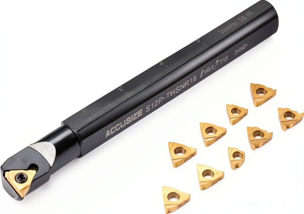 Industrial Tools 3/4" Shank Indexable Thread Set 12Pcs Internal Right-4
