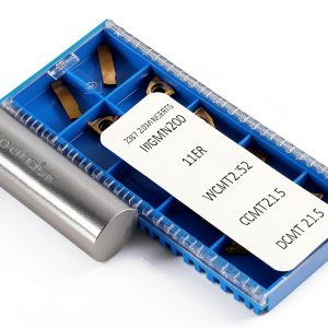 Accusize Threading Inserts 2387-2004 CVD Tin Coated 2 Piece Set-0
