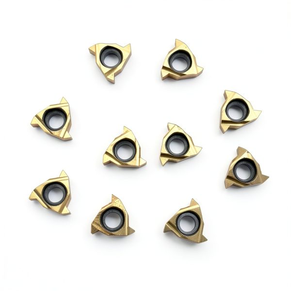 GBJ 10pcs 08IR A60 SMX30 Left Threading Inserts Carbide for Iron Steel-5