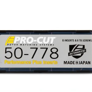 Pro-Cut Carbide Insert Tips Custom Radius Chip Breaker 50-778-0
