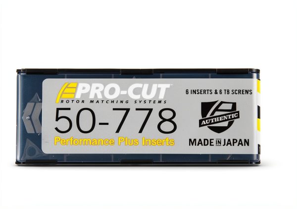 Pro-Cut Carbide Insert Tips Custom Radius Chip Breaker 50-778-0