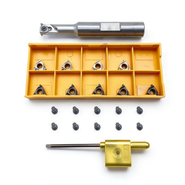 1/2inch Hand HSMT12-12F11 Milling Cutter Carbide Inserts LAHDYFHOE-0