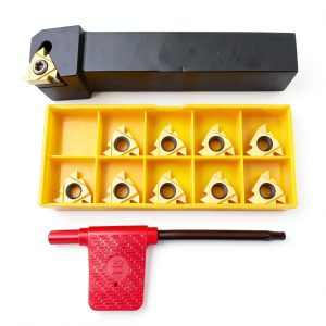 5/8" 3/4" Lathe Tool Threading Insert Turning Tool Holder SER1616H16 SER2020K16 SER2525M16 with Indexable Threading Turning Insert 16ER AG60 Cutting Insert Blade (5/8" (16 * 16mm))-0